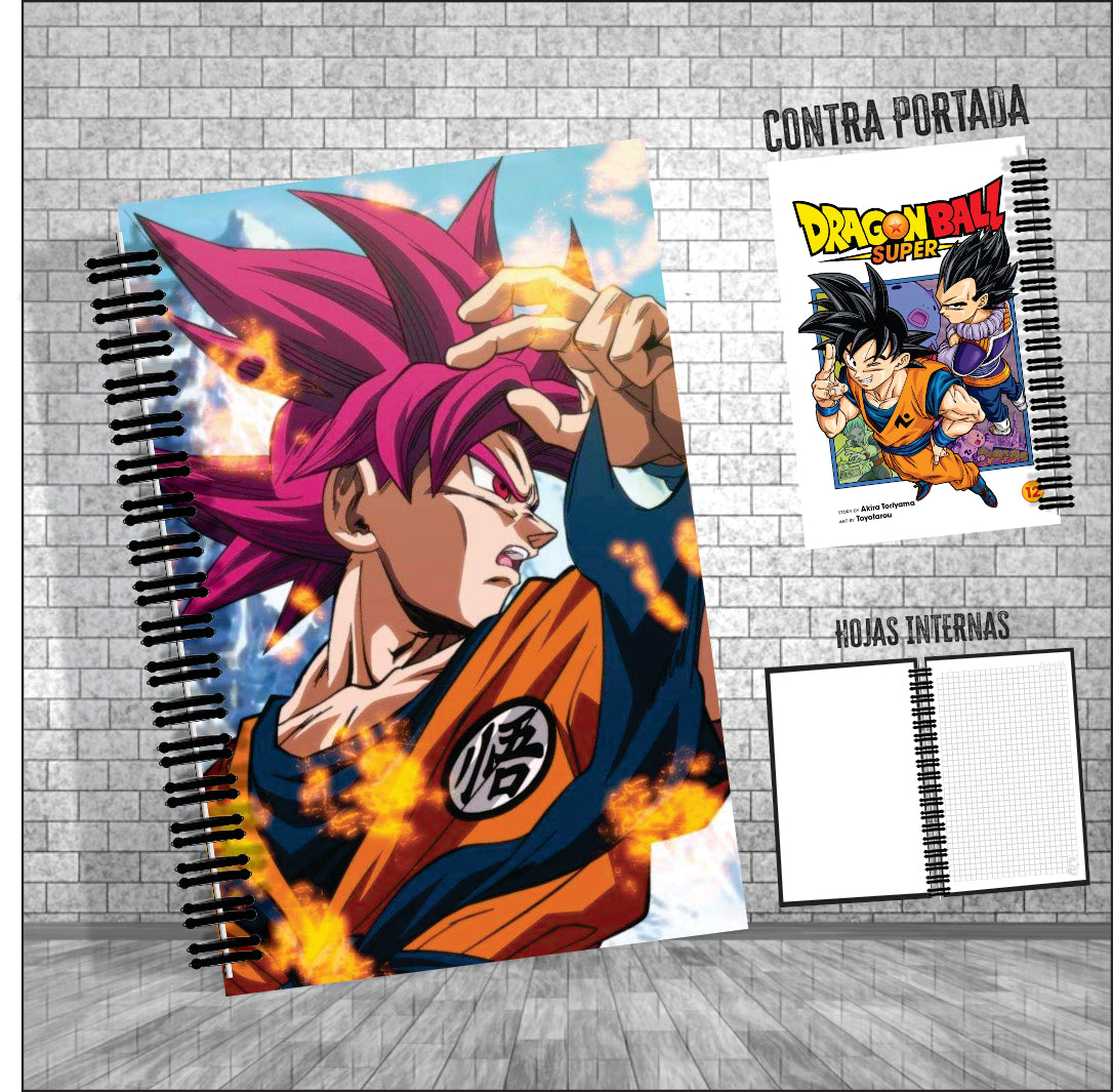 Cuaderno Dragon Ball 1 Pequeños