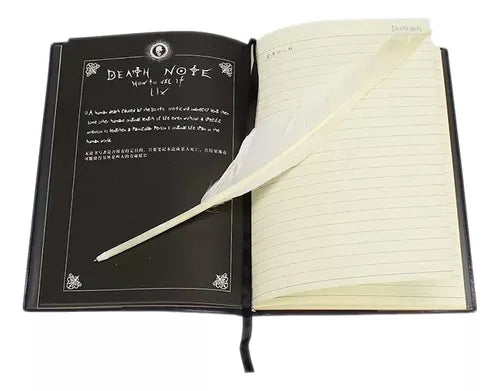 Libreta Death Note Tipo Original + Pluma