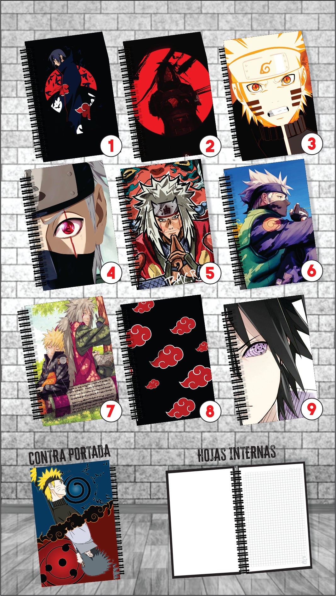 Cuaderno Grandes Naruto 1