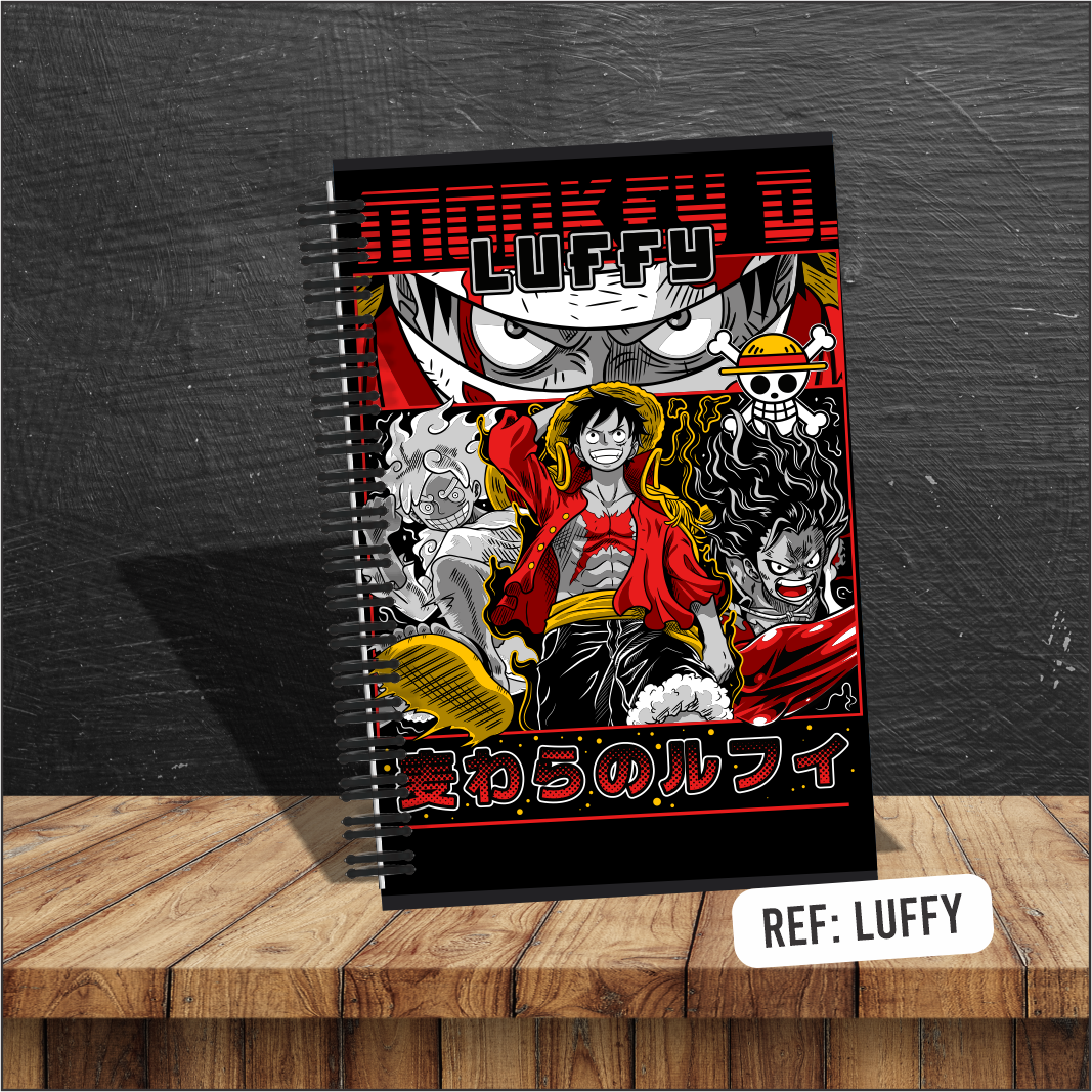 Cuaderno Luffy 7 Materias