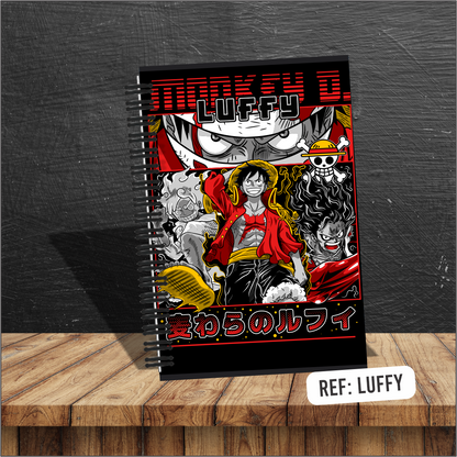 Cuaderno Luffy 7 Materias