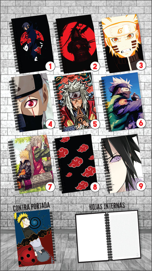 Cuaderno Grandes Naruto 1
