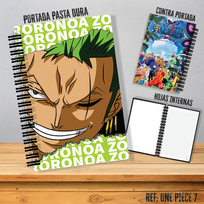 Cuaderno One Piece Pequeño