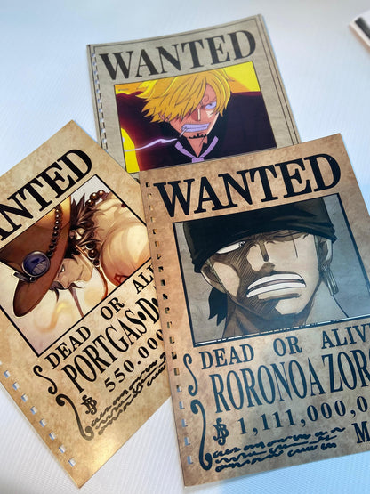 Cuaderno Luffy 7 Materias