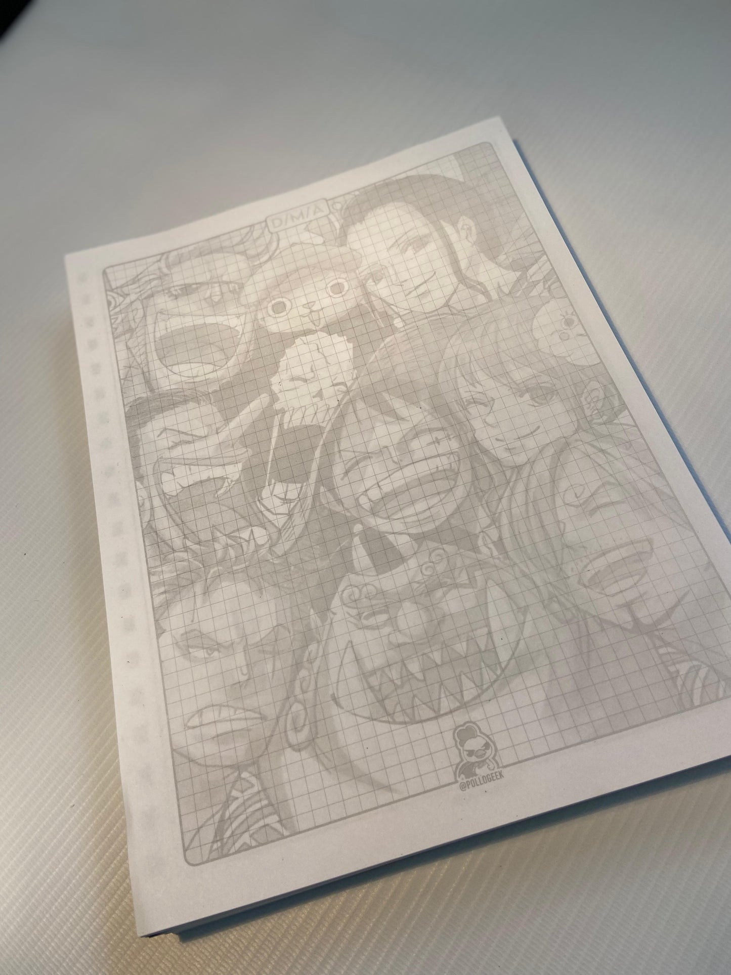 Cuaderno Luffy 7 Materias