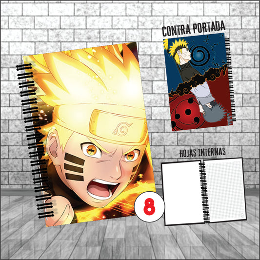 Cuaderno Grandes Naruto 2
